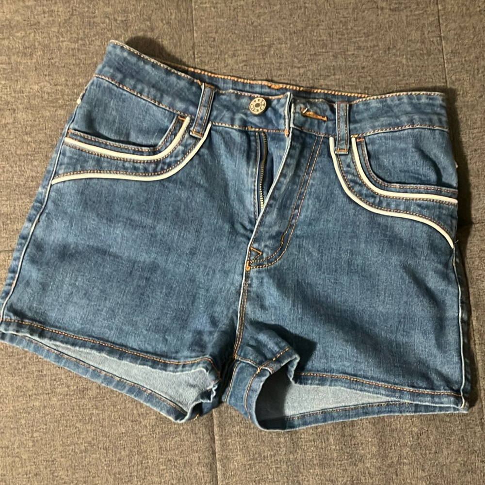 BDG High Rise Erin 5 Pocket Shortie Shorts